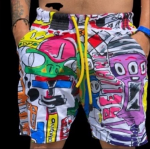 Swimwear shorts for men print