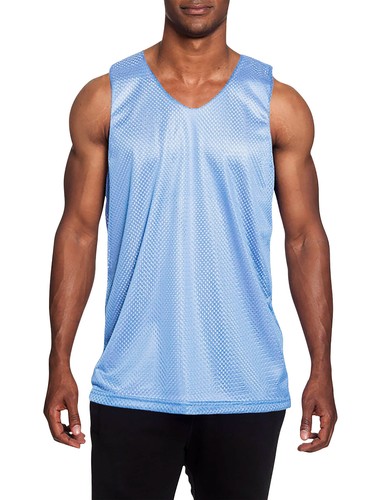 Herren Basketball Trikot Netz Tank Top Premium Übung Sport Team Wendbar - Bild 40 von 46