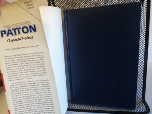 Vintage ""The Unknown Patton"" von Charles M. Province HCDJ 1983 - Ausgezeichneter Zustand. - Bild 2 von 11