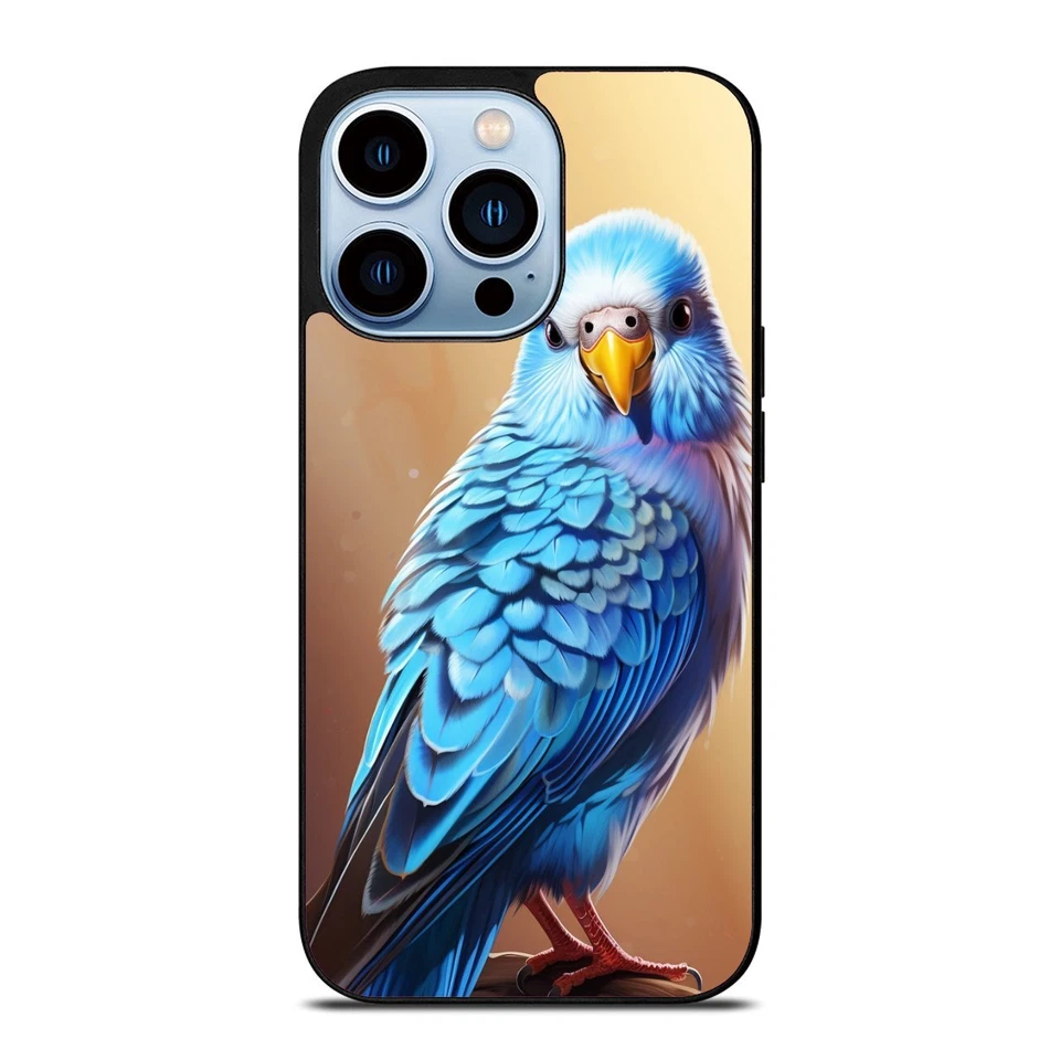 Funda antideslizante periquito periquito azul para iPhone 10 11 12 13 14 15 Pro Max Foto 4 de 4