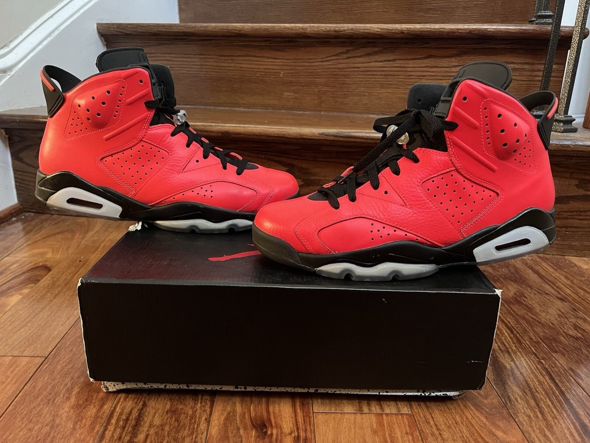 靴 NIKE AIR JORDAN 6 RETRO INFRARED US10 Jordan 6 Retro 'Infrared' 2019 - Air Jordan - 384664 060