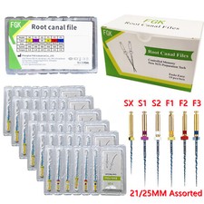21/25MM Dental Reciprocating Niti Endo Files Engine Use Root Canal Rotary Files