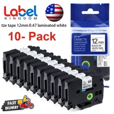 TZ-231 TZe-231 12mm White Compatible Label tape for Brother P-Touch PT-D210 H110