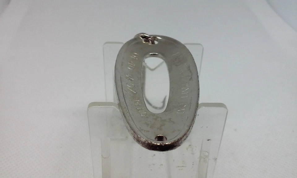 Señuelo de pesca de colección Blue Fox Pixee martillado plateado 2 1/2" Wobbler Wiggle Spoon 7/8 Foto 4 de 4