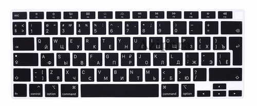 TPU Russian for Macbook Pro 14 16 Air 13 M2 M1 2021 2022 EU US Russian Keyboard - Photo 16/32