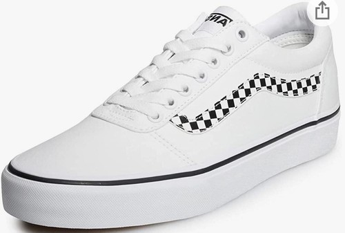 blue pink and yellow vans