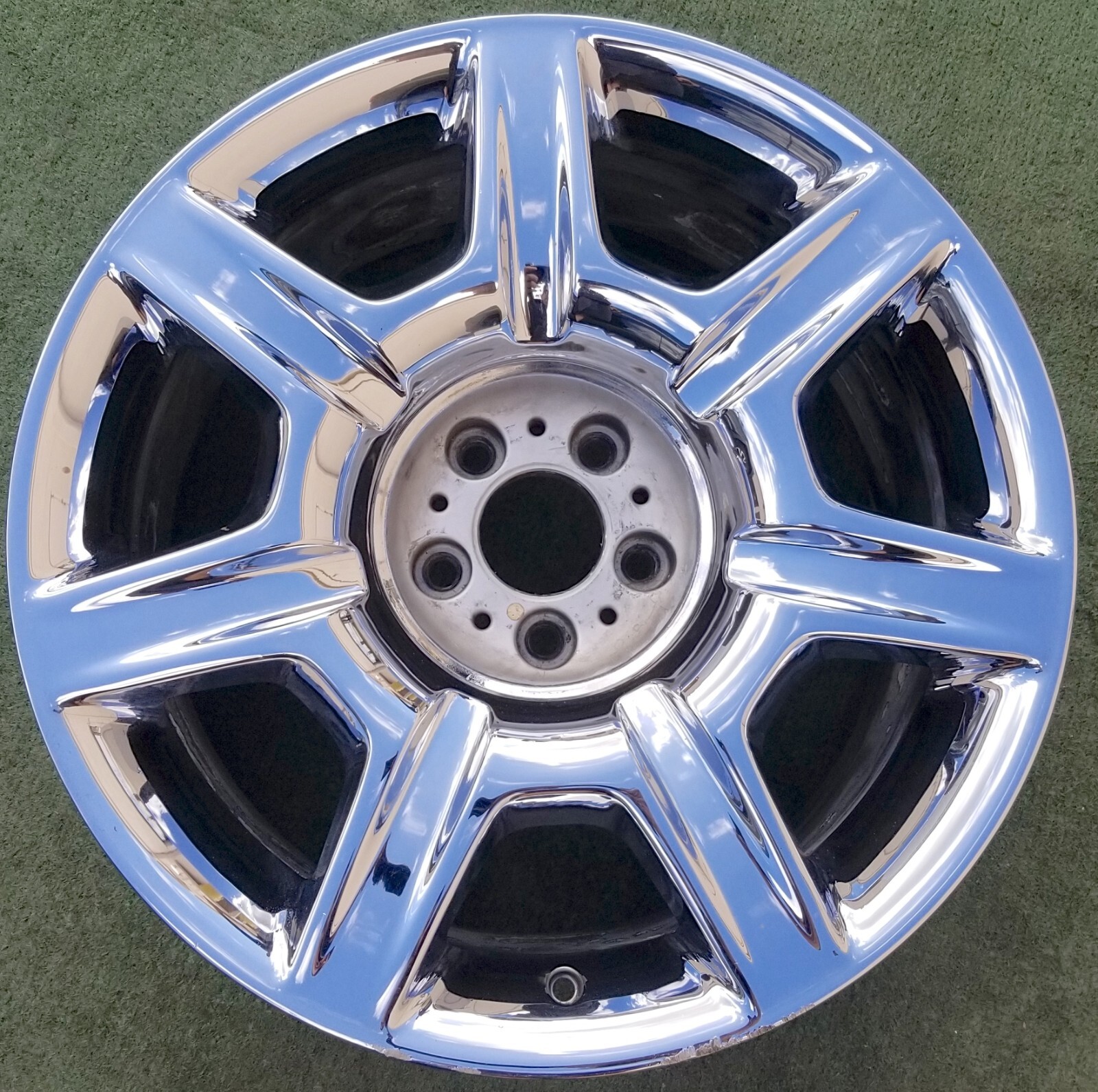 Factory Rolls Royce Ghost Wheel Chrome OEM 20 x 9.5 inch Rear 2009-2020 6773354