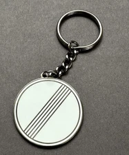 Racing No Speed Limit Autobahn German Highway Key chain