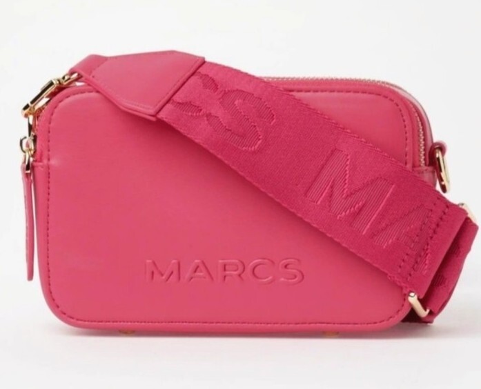 Marcs Budapest Camera Crossbody Bag in Red for sale online | eBay
