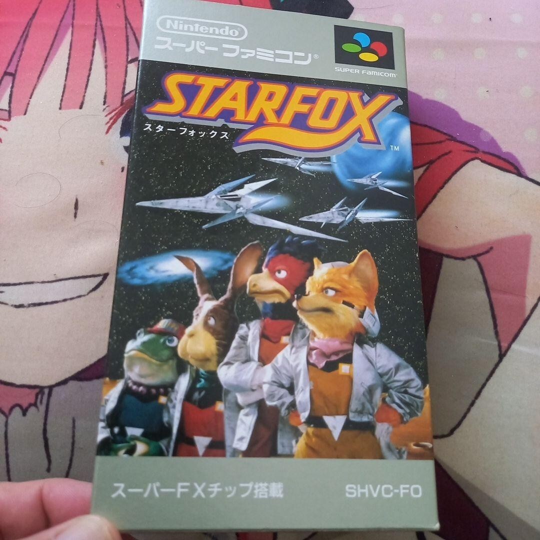 STAR FOX Super Famicom SFC SNES SHVC-FO 1993 NINTENDO Tested NTSC