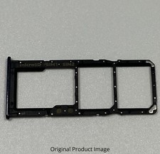 OEM Dual Sim Card SD Card Holder For Samsung Galaxy A51 A515/2019 - Black