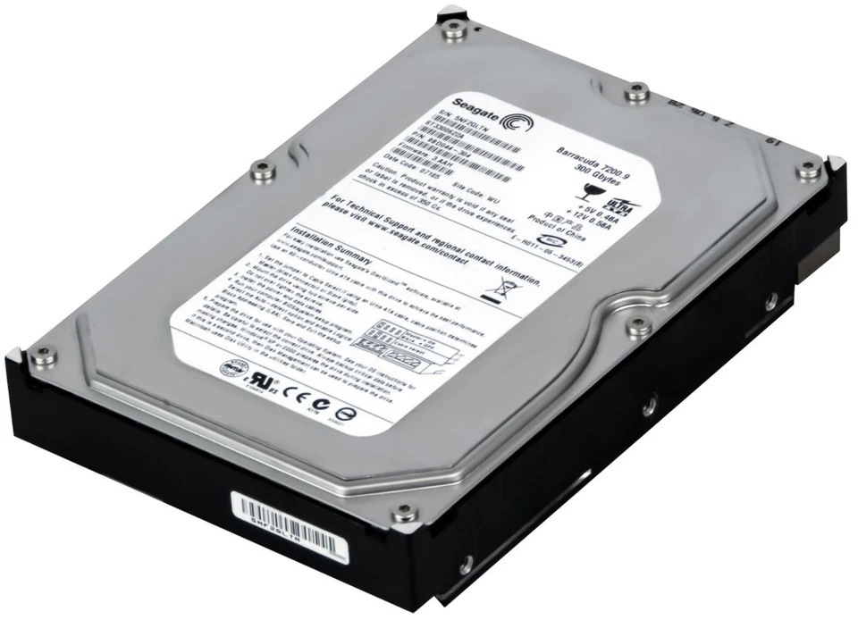 Hard Drive Seagate Barracuda 7200.9 ST3300622A 300GB 7200 RPM 16MB ATA 3.5" - Image 2 of 3