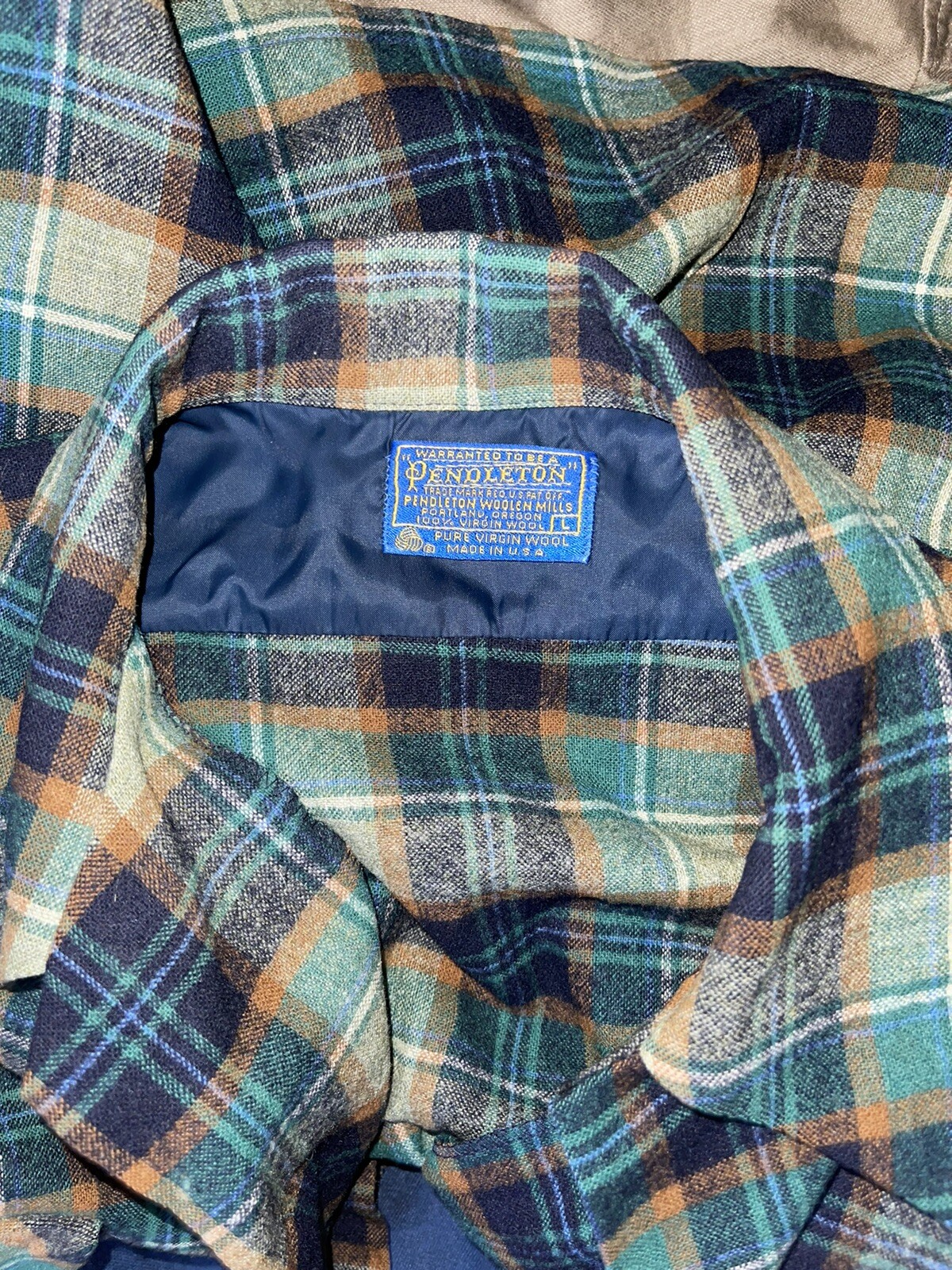 PENDLETON Wool Button-Up Board Shirt Jacket Shack… - image 10