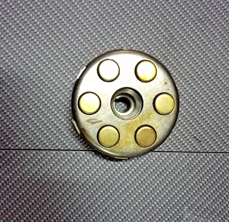 VESPA PX 1130706 FRIZIONE COMPLETA 6 MOLLE 7 DISCHI PIGNONE 22 DENTI Vespa PX - Immagine 4 di 4