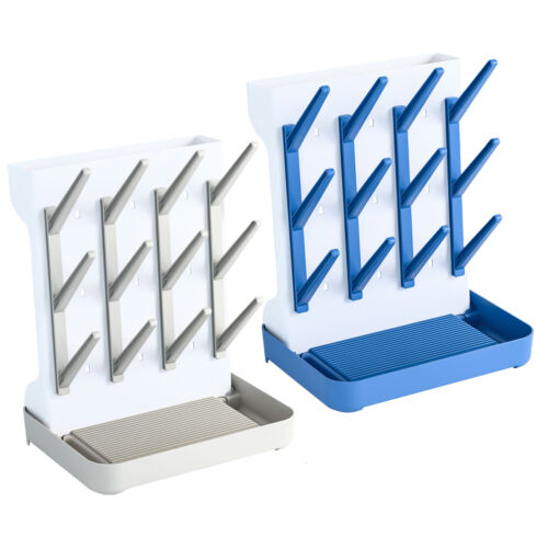 Vertical Baby Bottle Drying Rack, Space Saving Countertop Drying Rack Baby