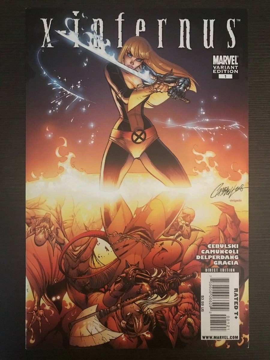 X-Infernus #1 2009 J Scott Campbell Magik Variant Marvel Comic