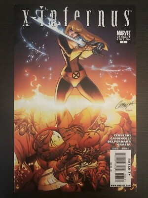 X-Infernus #1 2009 J Scott Campbell Magik Variant Marvel Comic