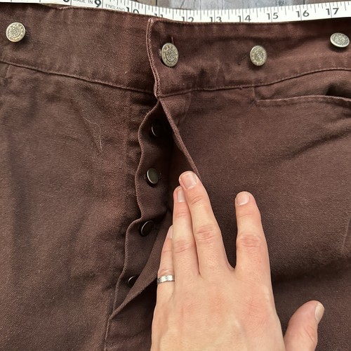 VTG Mens Frontier Maker USA Outdoor Pants Buckleback Cowboy 42 Brown Western - Picture 6 of 13