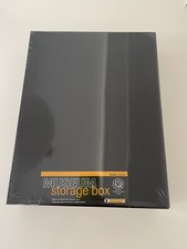 Lineco Museum Archival Drop-Front Storage Box, Acid-Free with Metal Edges Lig...