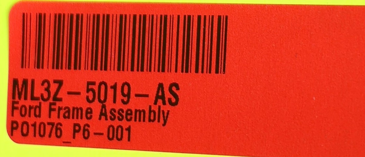 NEW OEM Ford Front Frame Section Assembly ML3Z-5019-AS Ford F150