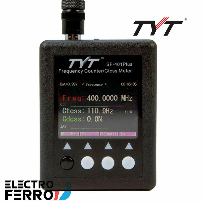 TYT SF-401 PLUS, Frecuencímetro + TYT MD-UV380 GPS Doble Banda GPS - Imagen 2 de 4