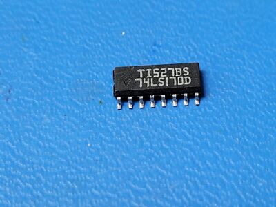 (2 PCS) SN74LS170D TI Standard SRAM, 4X4, 45ns, TTL, SOIC16