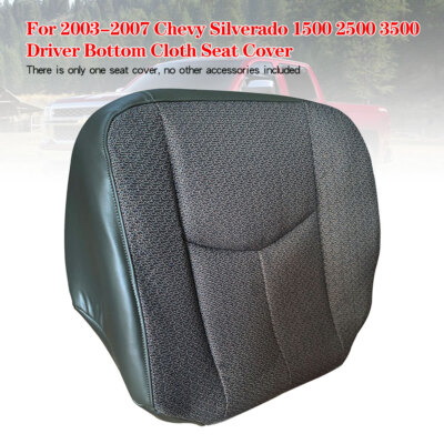 Chevy Silverado Seat Cover Driver Bottom Seat Cover For 2003-2007 - Foto 11
