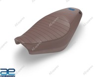 Brauner Plissierter Sitzbezug Passend FüR Royal Enfield Hunter 350 KXA00133 @Re