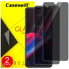 For T-Mobile Revvl 8 7 6X 6 Pro Privacy Anti-Spy Tempered Glass Screen Protector