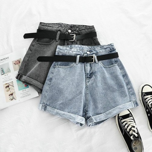 Summer Jean Women Shorts Korean Style 