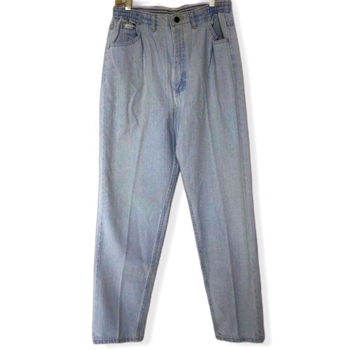 Vintage Lee Original Jeans High Waisted Light Wash Mom Jeans Size 12