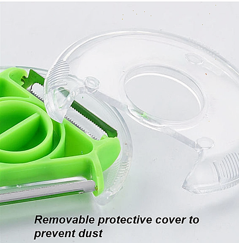 3PCS 3in1 Multifunctional Trio Peeler Vegetable Slicer Fruit Julienne Stainless - Picture 8 of 16