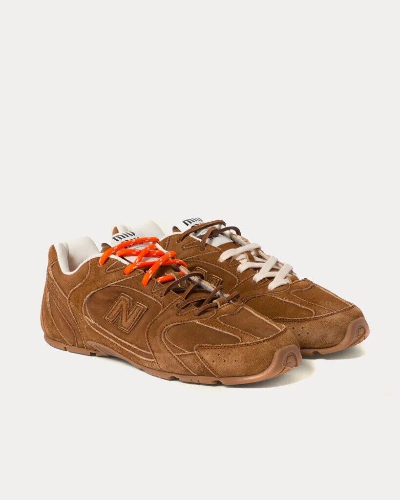 New Balance x Miu Miu 530 SL Suede Sneakers Cinnamon Size 41 New Balance x Miu Miu 530 SL Suede Sneakers Cinnamon Size 41