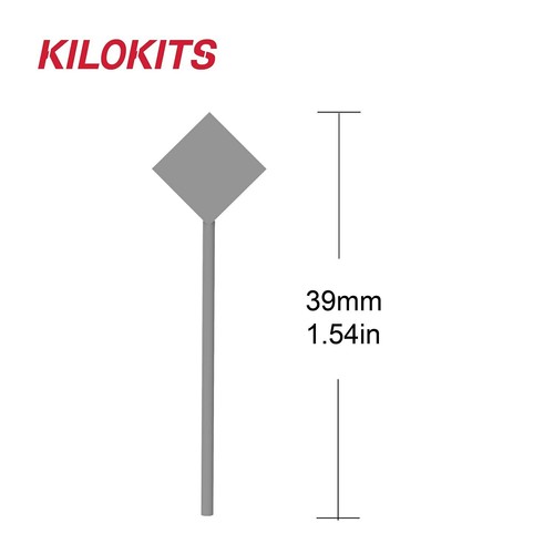 KILOKITS 1/72 5 sets 35pcs Plastic Road Traffic Signs Model Kits - Bild 5 von 6