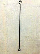 Antico Vecchio Grande Ghisa Metallo Appendino Bilancia / Stick Per Ventola,Multi