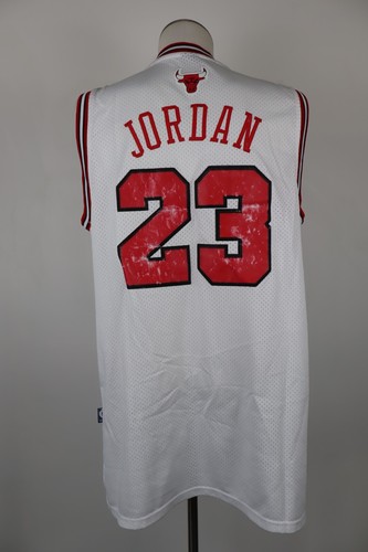 NIKE BULLS JORDAN N 23 CANOTTA BASKET NBA UOMO TG XL MAN SPORT CASUAL VINTAGE - Imagen 6 de 8