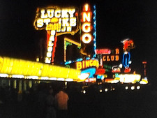 8mm Film 1950s Las Vegas Strip Home Movie Neon Hoover Dam Petrified Forest Cars