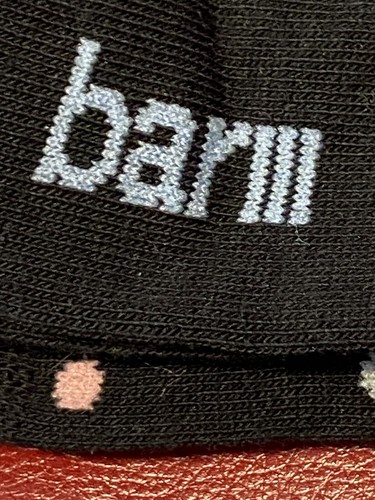 $10 Bar III Dress Socks | 1 Pair | Black Blue Polka Dots | Shoe 7-12 Sock 10-13 - Picture 7 of 8