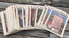 $3.00+ 1980's Vintage Cross Stitch & and Country Craft Magazine - You Pick Issue