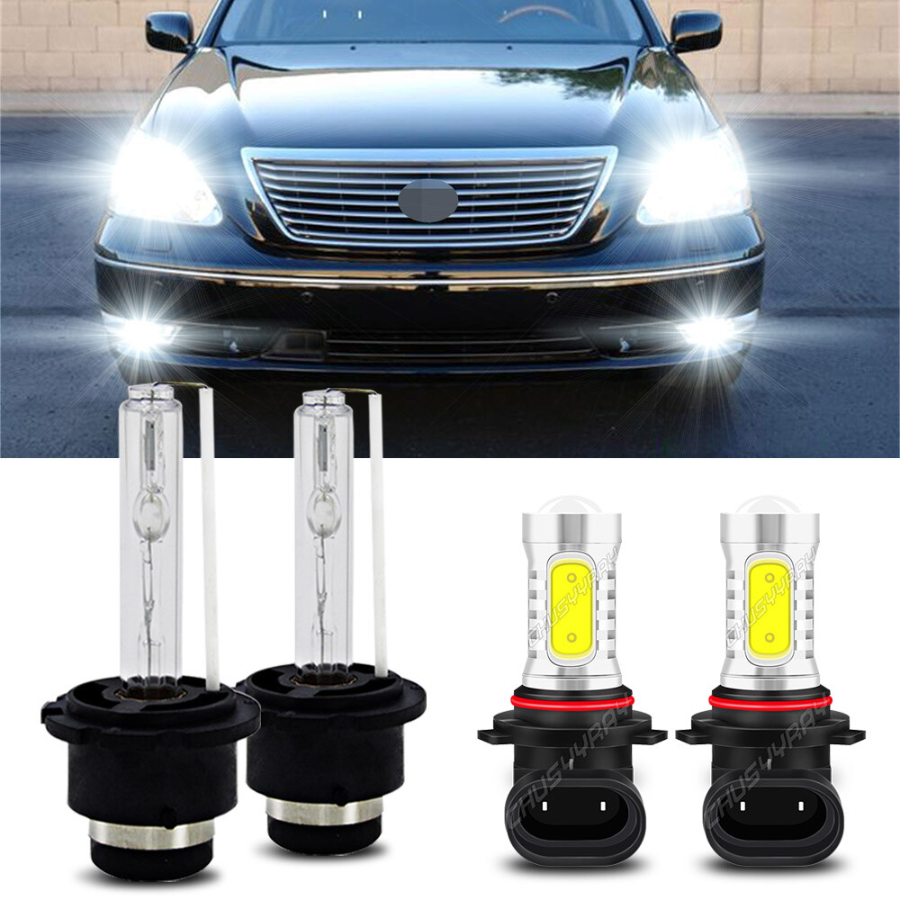 LEXUS LS430 後期型　ヘッドライト For 2004 - 2006 Lexus LS430 HID/LED Headlight High/Low Beam +Fog