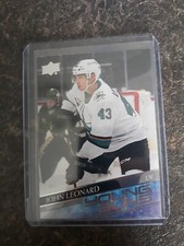 2020-21 Upper Deck Series 2 Young Guns YG John Leonard RC Card# 474