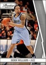 2010 Panini Prestige #114 Deron Williams    Utah Jazz