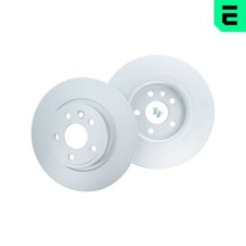 OPTIMAL 2x Bremsscheibe hinten Voll für Land Rover Discovery Sport L550 2.0 D