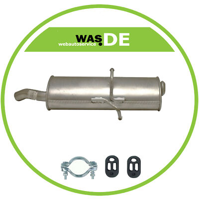Auspuff Endschalldämpfer Citroen Berlingo Peugeot Partner 1.1 1.4 1.6 16V