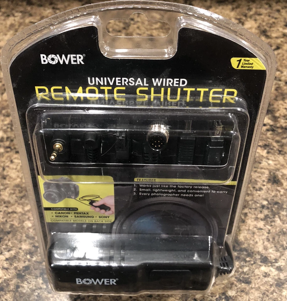 Bower RCWUNI Universal Wireless Remote Shutter, New in Package! - Image 2 of 4