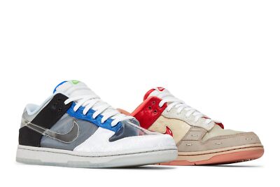 CLOT × Nike Dunk Low SP \"What The CLOT\" Nike Dunk Low SP What The CLOT Men's - FN0316-999 - US