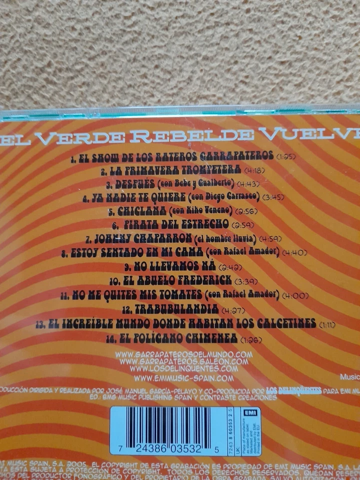 Los Delinquentes - El Verde Rebelde Vuelve | Neuwertig - Bild 2 von 4
