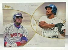 Cecil Fielder / Mo Vaughn 2020 Topps On Demand Dynamic Duals #19 - SP /950