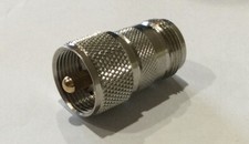 N-Type Female to UHF PL259 Male 50-Ohm RF Coaxial Adapter, RF-N133