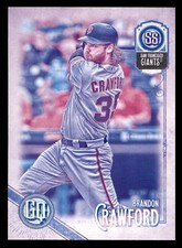 2018 Topps Gypsy Queen Brandon Crawford Missing Blackplate #105